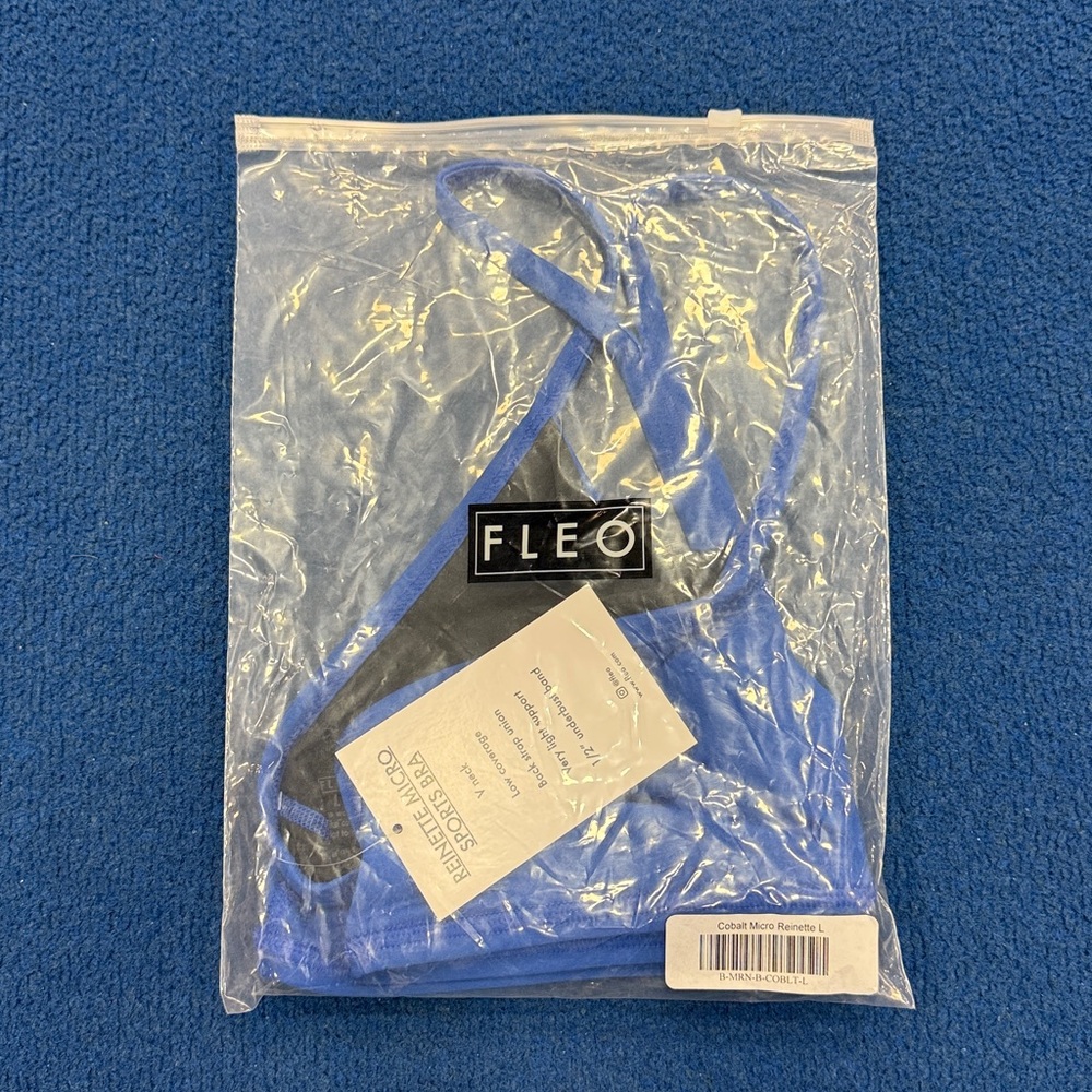 Fleo Vibrant Blue Sports Bra - Picture 2 of 2